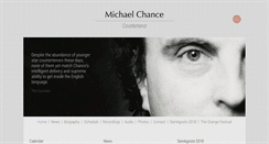 Desktop Screenshot of michaelchancecountertenor.co.uk